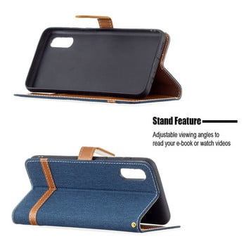 Card Pocket Wallet Flip Case за Xiaomi Mi 10T Poco X3 M4 Redmi 9A 9C Note 11S 11 10 9 8 Pro 10T 11T 5G 10S 8T Капак за телефон D07F