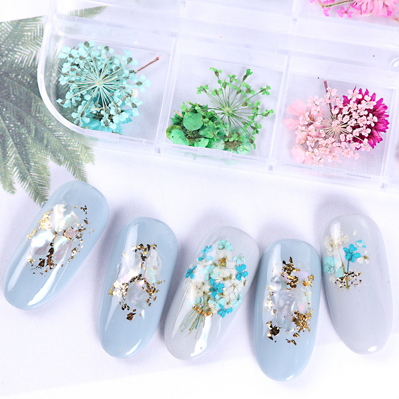 1 tok Színes körömdíszítés 3D Charms géllakk matricák Többszínű dekoráció köröm Köröm Kiegészítők Kellékek Szerszámkészlet BEF01-10
