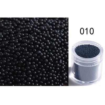 20G/DOBOZ mini üveg többszínű kaviárgyöngy AB színek /egyszínű 3D mikro strassz DIY 3D csillogó körömdíszekhez