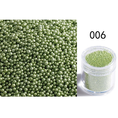 20G/DOBOZ mini üveg többszínű kaviárgyöngy AB színek /egyszínű 3D mikro strassz DIY 3D csillogó körömdíszekhez