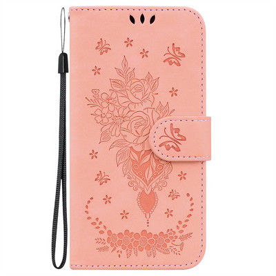 Cute Roses Flip Case For Nokia 1.3 1.4 2.4 3.2 3.4 4.2 5.3 5.4 6.2 6.3 7.2 C10 C20 G10 G20 X10 X20 XR20 G300 Wallet Cover D26G
