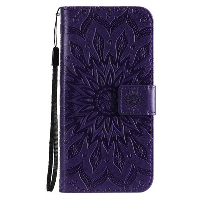 Sunflower ümberpööratav rahakoti kate Sony Xperia XA1 Ultra XZ1 XZ2 XZ3 XZ5 XZ4 Compact L4 XA2 XA3 8 1 10 5 ii iii Lady Kids Case D06F jaoks