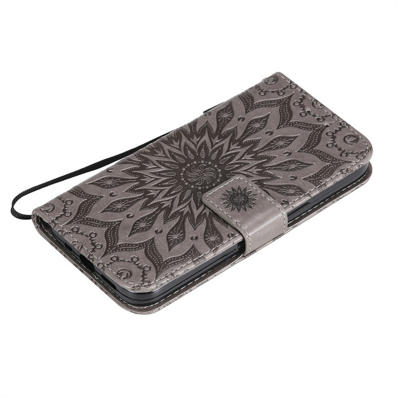 Κάλυμμα πορτοφολιού Sunflower Flip για Sony Xperia XA1 Ultra XZ1 XZ2 XZ3 XZ5 XZ4 Compact L4 XA2 XA3 8 1 10 5 ii iii Lady Kids Case D06F