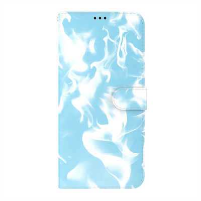 Clouds Style Wallet Cover Case za Motorola Moto Edge 20 Pro G9 Play E7 Plus G G20 G30 G50 G60 G10 G100 E20 E30 E40 Fundas D26F