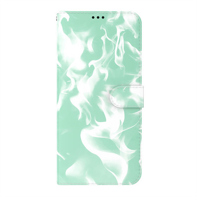 Clouds Style Wallet Cover Case za Motorola Moto Edge 20 Pro G9 Play E7 Plus G G20 G30 G50 G60 G10 G100 E20 E30 E40 Fundas D26F