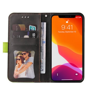 Хит цветен калъф за Xiaomi Mi 10T 11T Poco X3 GT NFC Redmi 9A 9C Note 11 10 9 Pro 9S 9T 10S 10T 11T 5G Wallet Card Bit Cover D27G