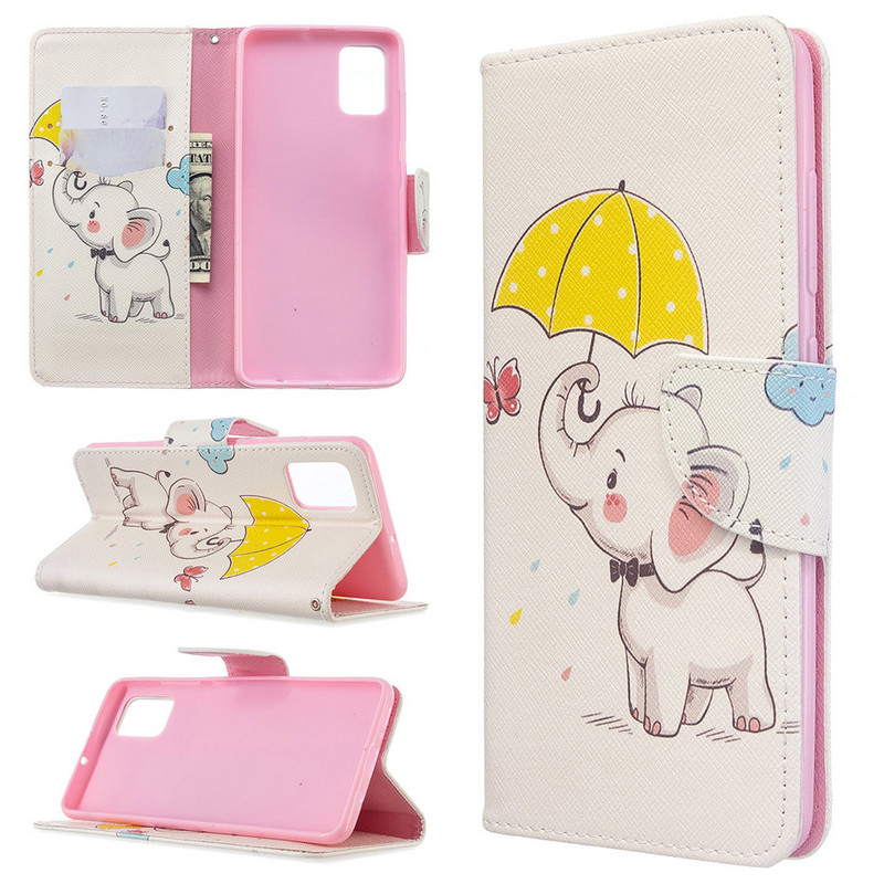 Детски сладък калъф за телефон Panda за Redmi 9 Note 9 Pro Max 9S K30 Elephant заден капак за Xiaomi CC9 Pro Mi 10 4G Redmi Note 8T D07G