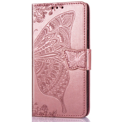 Floral Butterfly Lady Wallet Phone Bags Корпус за Huawei Honor 10 9 Lite 9A 9s 9C P Smart 2020 Plus 2019 P30 P40 Lite Pro D05F