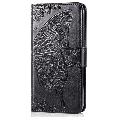 Floral Butterfly Lady Wallet Phone Bags Корпус за Huawei Honor 10 9 Lite 9A 9s 9C P Smart 2020 Plus 2019 P30 P40 Lite Pro D05F