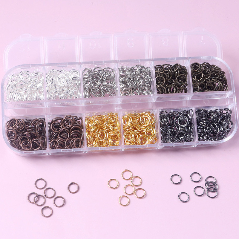 TSZS Cerc de fier gol pentru unghii Decorare pentru unghii Piese de inel metalic Accesorii pentru cerc pentru piercing din aliaj pentru ornament pentru manichiura