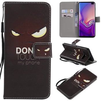 Луксозен калъф за Huawei Mate 20 X 20X 10 P20 Lite P30 Pro P Smart Plus 2018 Lady Men Girl Wallet Card Slot Stand Cover D06F