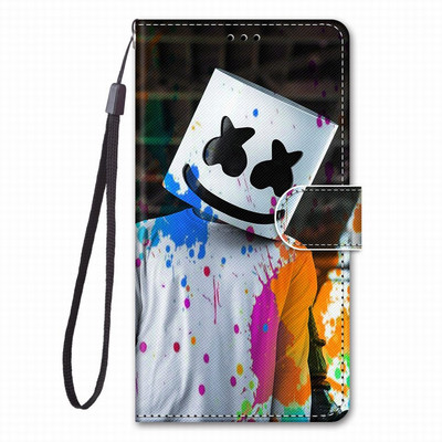 Ümberpööratav telefoniümbris Capa Huawei P10 Lite P9 Lite 2016 P8 Lite 2017 Mate 20 Lite lastele telefonikotid Cat Tiger Flower Cover D08F