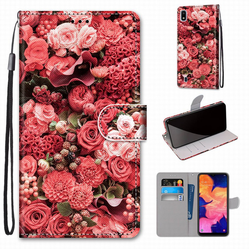 Ümberpööratav telefoniümbris Capa Huawei P10 Lite P9 Lite 2016 P8 Lite 2017 Mate 20 Lite lastele telefonikotid Cat Tiger Flower Cover D08F