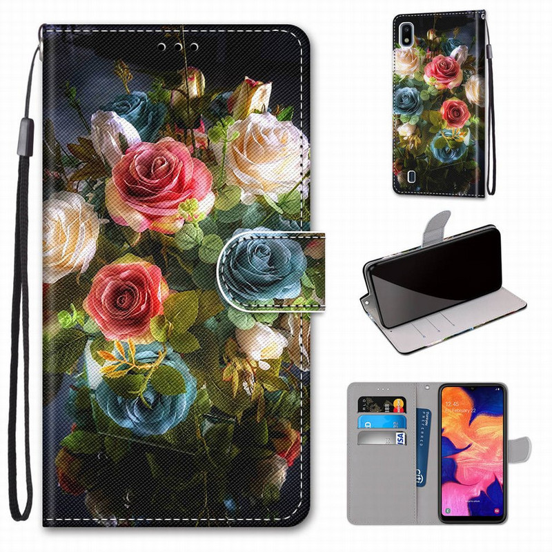 Ümberpööratav telefoniümbris Capa Huawei P10 Lite P9 Lite 2016 P8 Lite 2017 Mate 20 Lite lastele telefonikotid Cat Tiger Flower Cover D08F