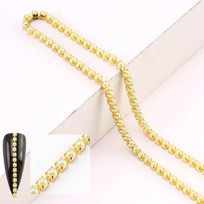 1,5 mm/2 mm küünekunstist kivikett 3D küüneehted Teemantküünte ehted, võlu maniküür DIY dekoratsioonitarvikud