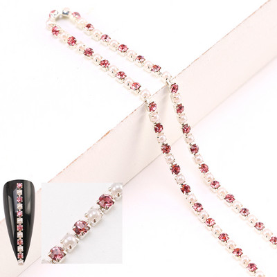 1,5 mm/2 mm küünekunstist kivikett 3D küüneehted Teemantküünte ehted, võlu maniküür DIY dekoratsioonitarvikud