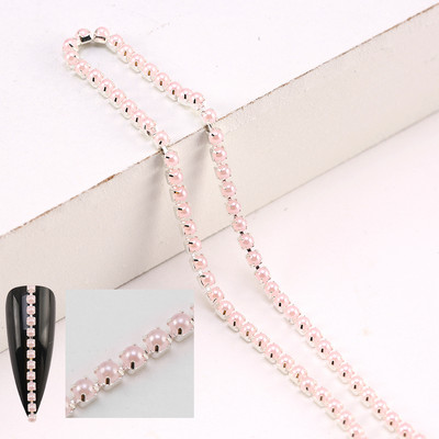 1,5 mm/2 mm küünekunstist kivikett 3D küüneehted Teemantküünte ehted, võlu maniküür DIY dekoratsioonitarvikud