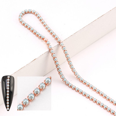 1,5 mm/2 mm küünekunstist kivikett 3D küüneehted Teemantküünte ehted, võlu maniküür DIY dekoratsioonitarvikud