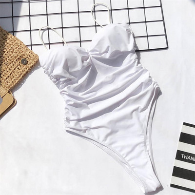 Novi seksi jednodijelni kupaći kostim s visokim izrezom s leopard push up grudnjakom i kupaćim kostimom Ženski kupaći kostim za kupanje Ženski kupaći kostim za kupanje V1654