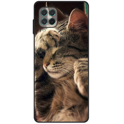 За Samsung F62 M62 A12 M12 Калъф Мек силиконов калъф за телефон за Samsung Galaxy F62 SM-E625F Калъфи F 62 12 M 12 2021 броня Fundas