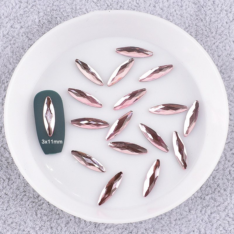 Rózsaszín vegyes formájú körömdíszítés strasszköves dekoráció lapos hátú, többstílusú szerelem gyémánt kristály 3D köröm barkács kiegészítők