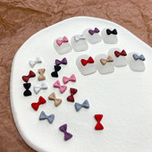 3D privjesci Leptir mašna za nokte Umetni kamenčići za nokte Pritisnite vrpcu Dijelovi od smole Umjetnički ukrasi DIY Slatki Kawaii dodaci Manikura