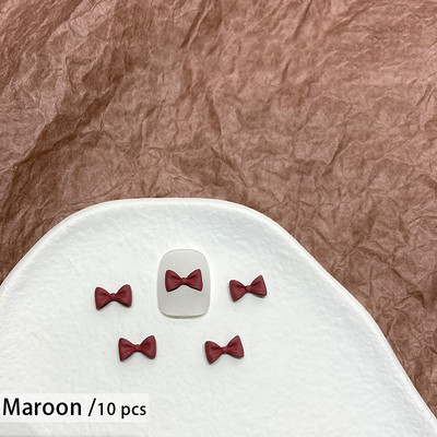 3D privjesci Leptir mašna za nokte Umetni kamenčići za nokte Pritisnite vrpcu Dijelovi od smole Umjetnički ukrasi DIY Slatki Kawaii dodaci Manikura