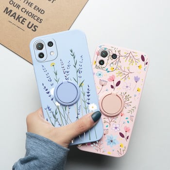 Για Xiaomi Mi 11 Lite Pro Θήκη Cute Butterfly Μαγνητική θήκη δαχτυλιδιού για Xiaomi Mi 11i Mi11 Lite Ultra Mi11lite Fundas Coque