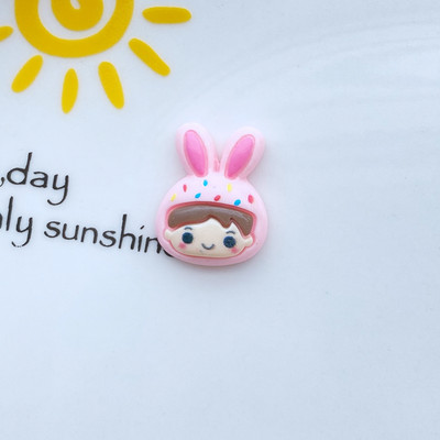 10 τμχ Kawaii Cartoon Animal Cat Rabbit Nail Rhinestones Glitter Nail Art Κοσμήματα Αξεσουάρ για μανικιούρ νυχιών