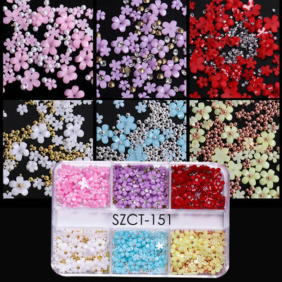 Shining Galaxy Powder Shell Slices Nail Glitter Abalone Flakes Καλοκαιρινές Πιλέτες Διακόσμηση Conch Stones Μανικιούρ Στολισμός YHFG