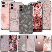 Όμορφη θήκη σιλικόνης εικόνας Rose Bling για Apple iPhone 14 14 13 12 11 Pro Max XS Max XR X 7 8 Plus 13 12 Mini 6S Shell