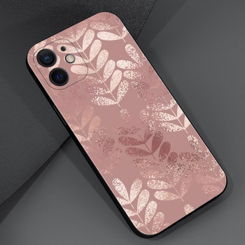 Силиконов калъф с красива розова снимка за Apple iPhone 14 14 13 12 11 Pro Max XS Max XR X 7 8 Plus 13 12 Mini 6S Shell