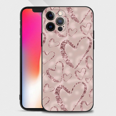 Όμορφη θήκη σιλικόνης εικόνας Rose Bling για Apple iPhone 14 14 13 12 11 Pro Max XS Max XR X 7 8 Plus 13 12 Mini 6S Shell