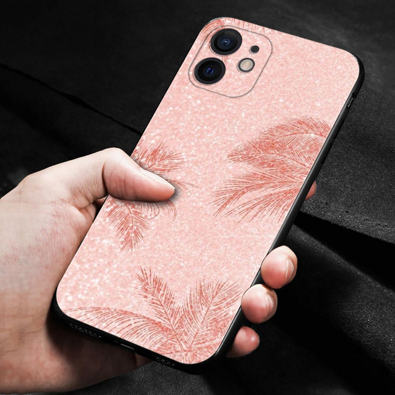 Kaunis Rose Bling Picture silikoonümbris Apple iPhone 14 14 13 12 11 Pro Max XS Max XR X 7 8 Plus 13 12 Mini 6S Shell jaoks