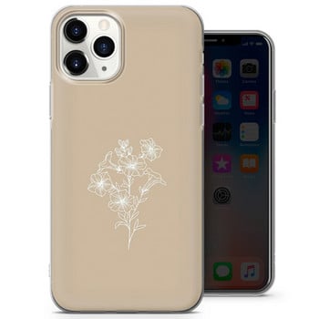 Горещ продаван калъф за телефон Line Art за Iphone 13 12 Mini 11 Pro Max 6 7 8 Plus X Xs XR SE 2020 Прозрачен минималистичен арт капак