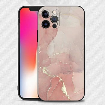 Θήκη τηλεφώνου Marble Art Fashion για Apple iPhone 14 11 13 12 Pro Max Mini X XR XS Max 6 6S 7 8 Plus Κάλυμμα σιλικόνης