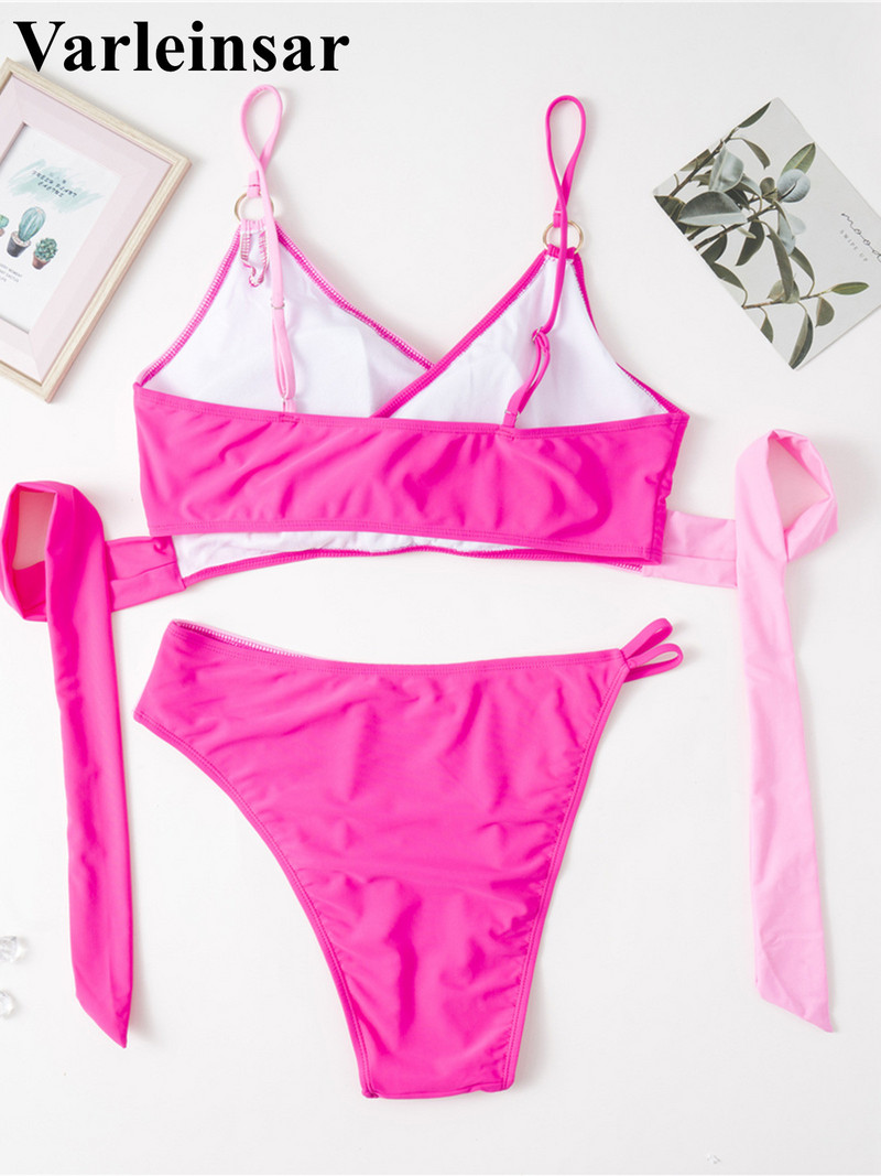 0XL - 4XL Splicing bikini nagy méretű fürdőruha nagyméretű női fürdőruha női kétrészes bikini szett fürdőruha V3628P
