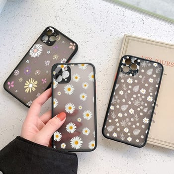 Θήκη τηλεφώνου Daisy Flowers για iphone 7 8 Plus SE2 Θήκες για iphone X XR XS MAX 14 11 12 13 Pro Max Floral Αντικραδασμικό κάλυμμα Fundas