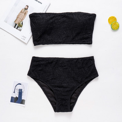 0XL - 4XL New Bandeau bikini velikih kupaćih kostima velikih veličina Ženski kupaći kostim Ženski dvodijelni bikini komplet Kupaći kostim V3910