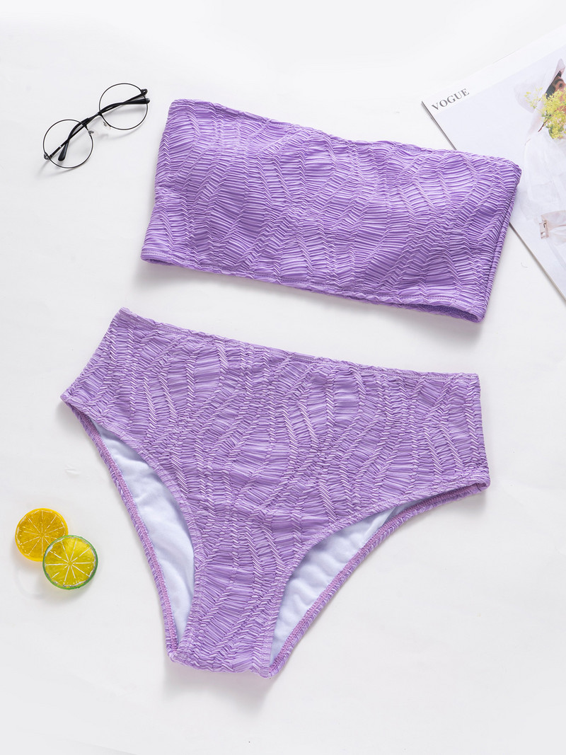 0XL - 4XL New Bandeau bikini velikih kupaćih kostima velikih veličina Ženski kupaći kostim Ženski dvodijelni bikini komplet Kupaći kostim V3910