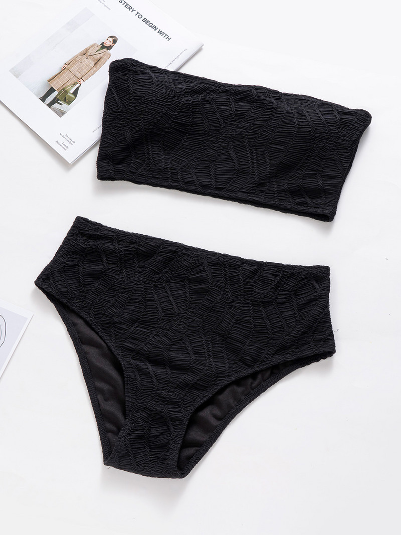 0XL - 4XL New Bandeau bikini velikih kupaćih kostima velikih veličina Ženski kupaći kostim Ženski dvodijelni bikini komplet Kupaći kostim V3910