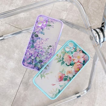 Θήκη τηλεφώνου Vintage Leaves Flower για iPhone 12 14 11 13 Θήκες Pro Max για iPhone X XR XS 8 7 Plus SE2 Σκληρό αντικραδασμικό πίσω κάλυμμα