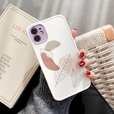 Για iPhone 14 13 12 Pro Case Heart Flowers Θήκη τηλεφώνου για iPhone 12 11 Pro Max 8 7 Plus XS Max XR Μαρμάρινο κάλυμμα προφυλακτήρα από μαλακό TPU