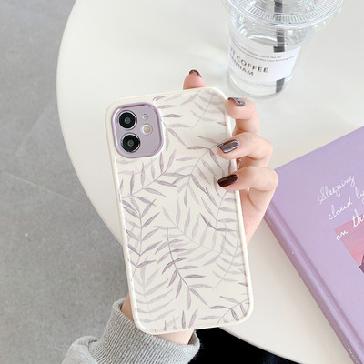 Για iPhone 14 13 12 Pro Case Heart Flowers Θήκη τηλεφώνου για iPhone 12 11 Pro Max 8 7 Plus XS Max XR Μαρμάρινο κάλυμμα προφυλακτήρα από μαλακό TPU