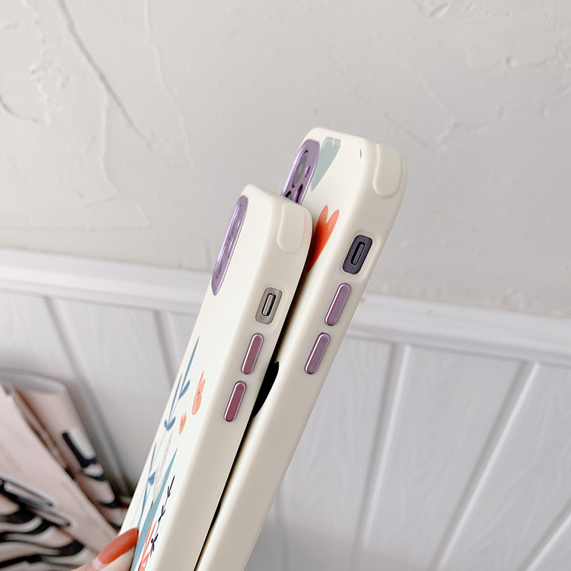 iPhone 14 13 12 Pro ümbrisele Heart Flowers telefoniümbris iPhone 12 11 Pro Max 8 7 Plus X XS Max XR marmorist pehme TPU kaitseraua kate