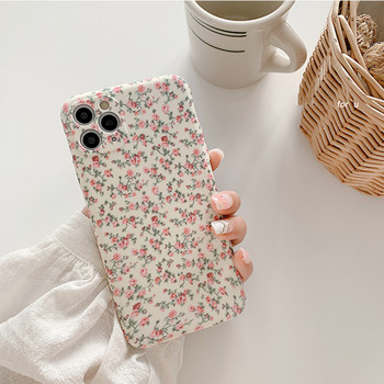 ins Cute Rose Floral Θήκη τηλεφώνου για iphone 14 13 12 11Pro Max XR X XS Max 7 8 Plus SE 2 Προστασία φακού από μαλακή θήκη σιλικόνης