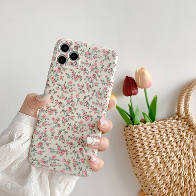 ins Cute Rose Floral Θήκη τηλεφώνου για iphone 14 13 12 11Pro Max XR X XS Max 7 8 Plus SE 2 Προστασία φακού από μαλακή θήκη σιλικόνης