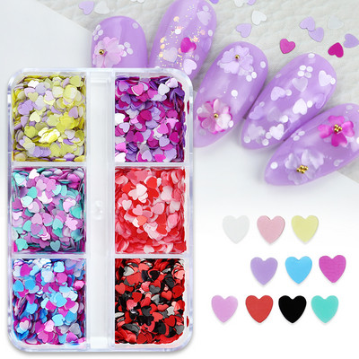 6 rácsos Macaron színes nyuszi flitteres szelet körömdíszítő készlet Kawaii 3D apró nyúlpehely kiegészítők UV gél körömvégekhez