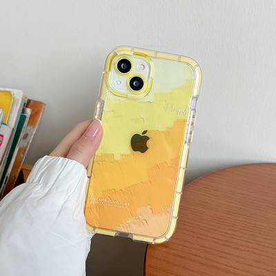 Art Abstract Φωτεινή θήκη τηλεφώνου Graffiti Watercolor για iPhone 14 13 12 11 Pro Max X XR XS Max έγχρωμο κάλυμμα σιλικόνης αντικραδασμικό