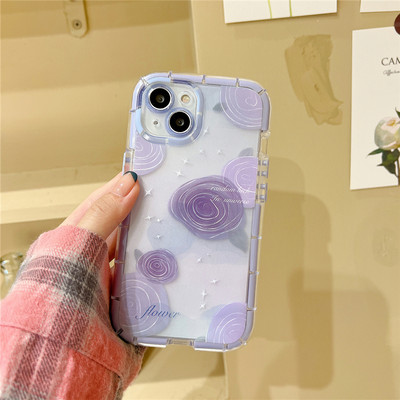 Art Abstract Φωτεινή θήκη τηλεφώνου Graffiti Watercolor για iPhone 14 13 12 11 Pro Max X XR XS Max έγχρωμο κάλυμμα σιλικόνης αντικραδασμικό